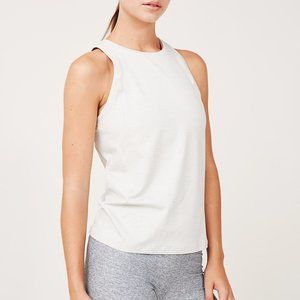 Outdoor Voices High Neck Running Tank - Natural